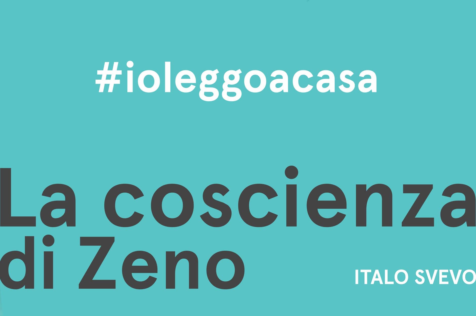 Io leggo a casa // Maratona in streaming La coscienza di Zeno